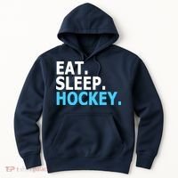 Eat. Sleep. Hockey. Hoodie thumb 0