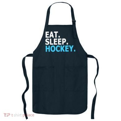 Eat. Sleep. Hockey. Apron
