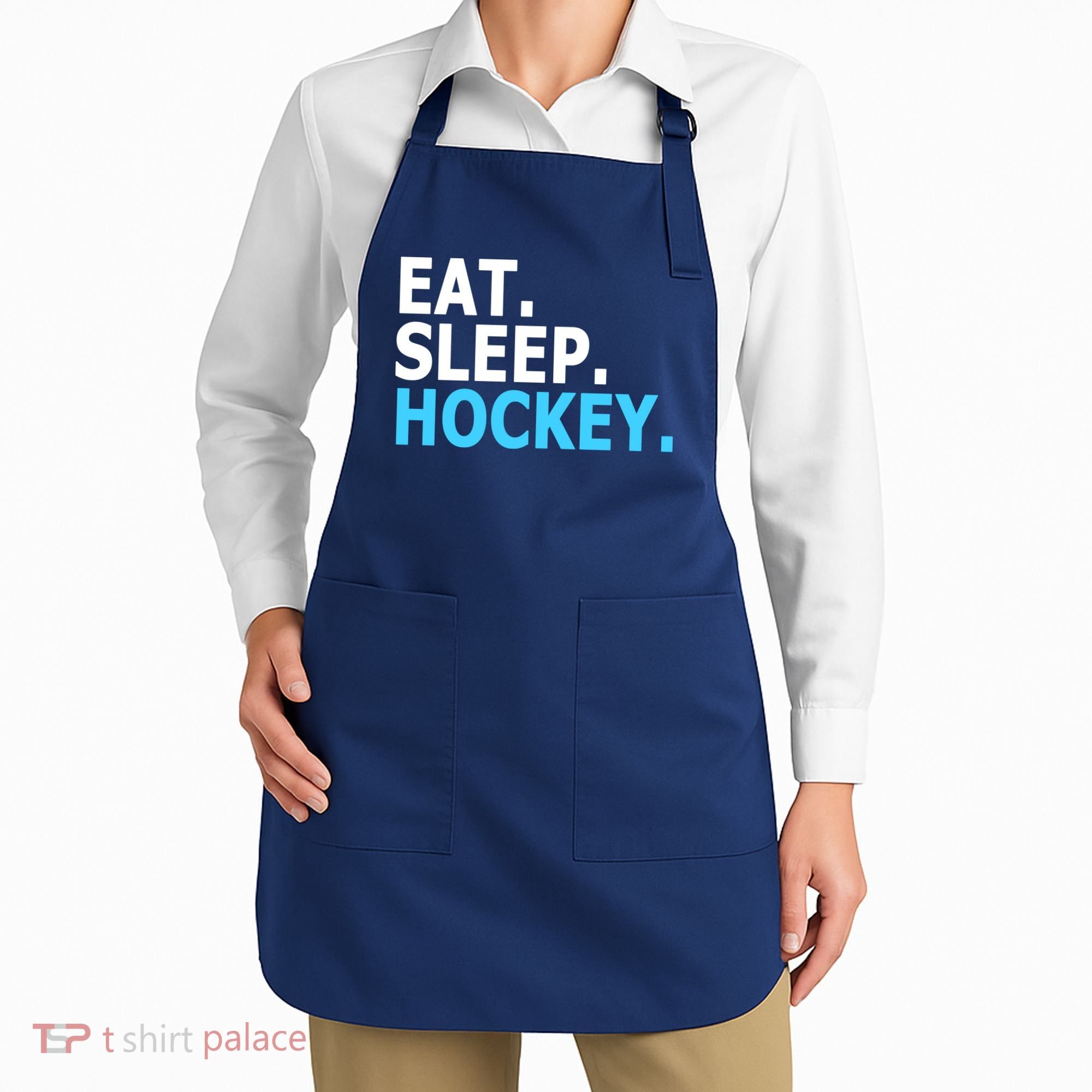 Eat. Sleep. Hockey. Apron