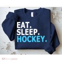 Eat. Sleep. Hockey. Sweatshirt thumb 2