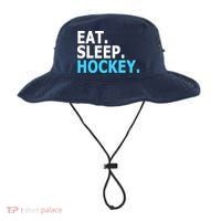 Eat. Sleep. Hockey. Bucket Hat thumb 0