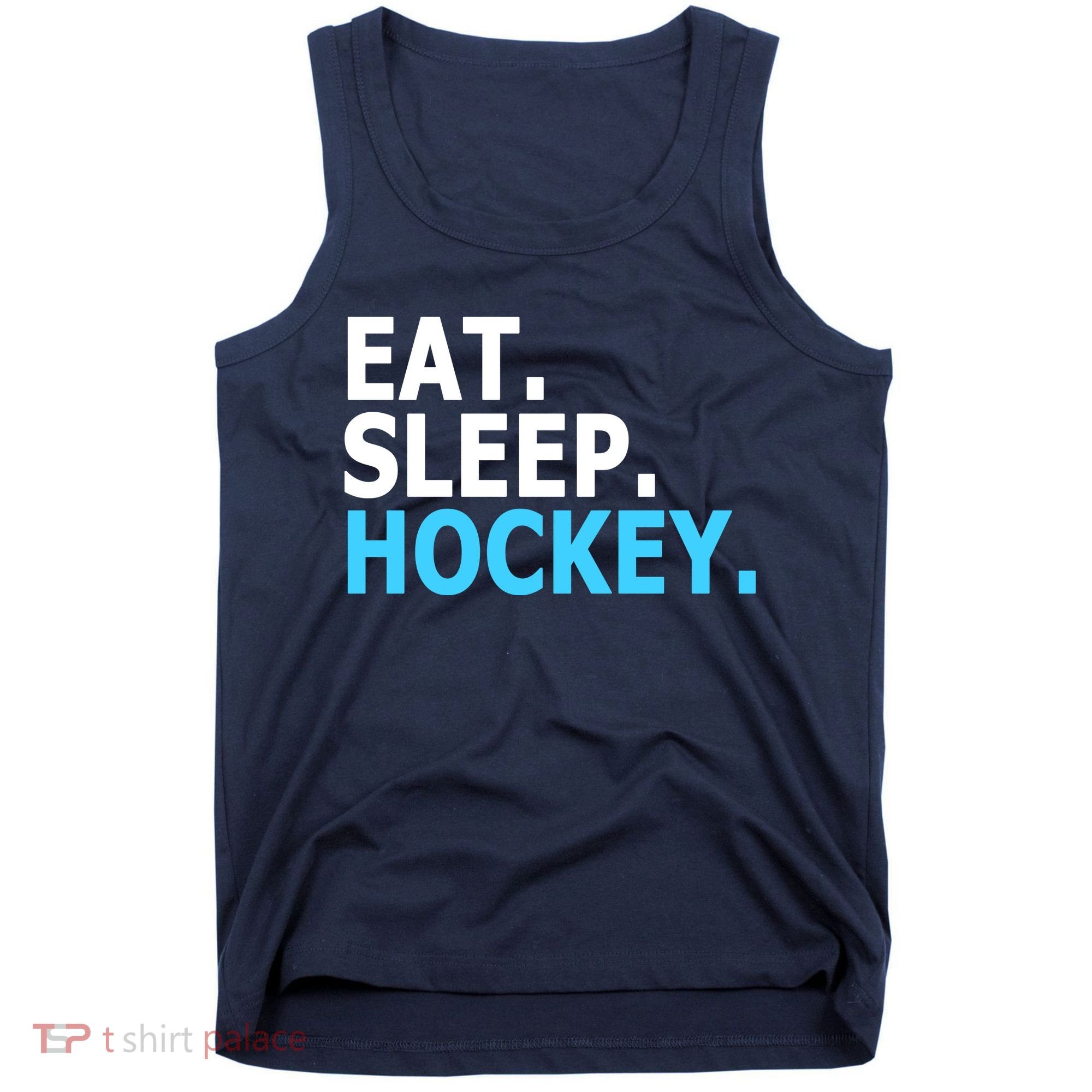 Eat. Sleep. Hockey. Tank Top