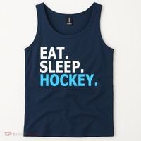 Eat. Sleep. Hockey. Tank Top thumb 2