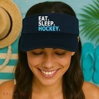 Eat. Sleep. Hockey. Visor thumb 2