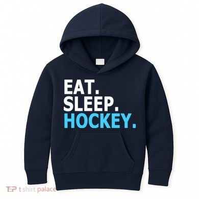 Eat. Sleep. Hockey. Kids Hoodie