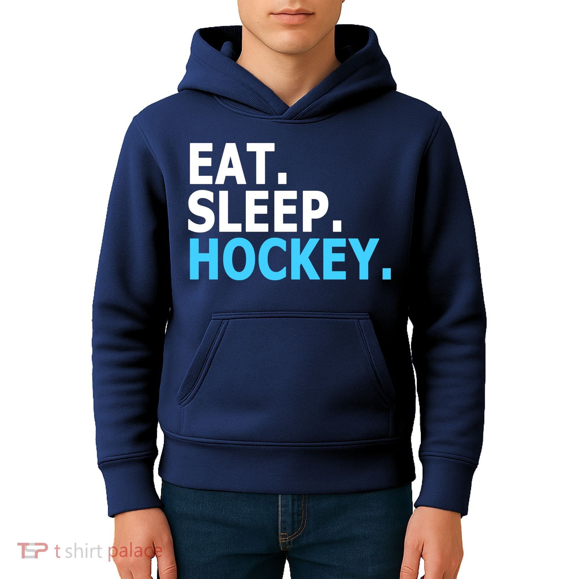 Eat. Sleep. Hockey. Kids Hoodie