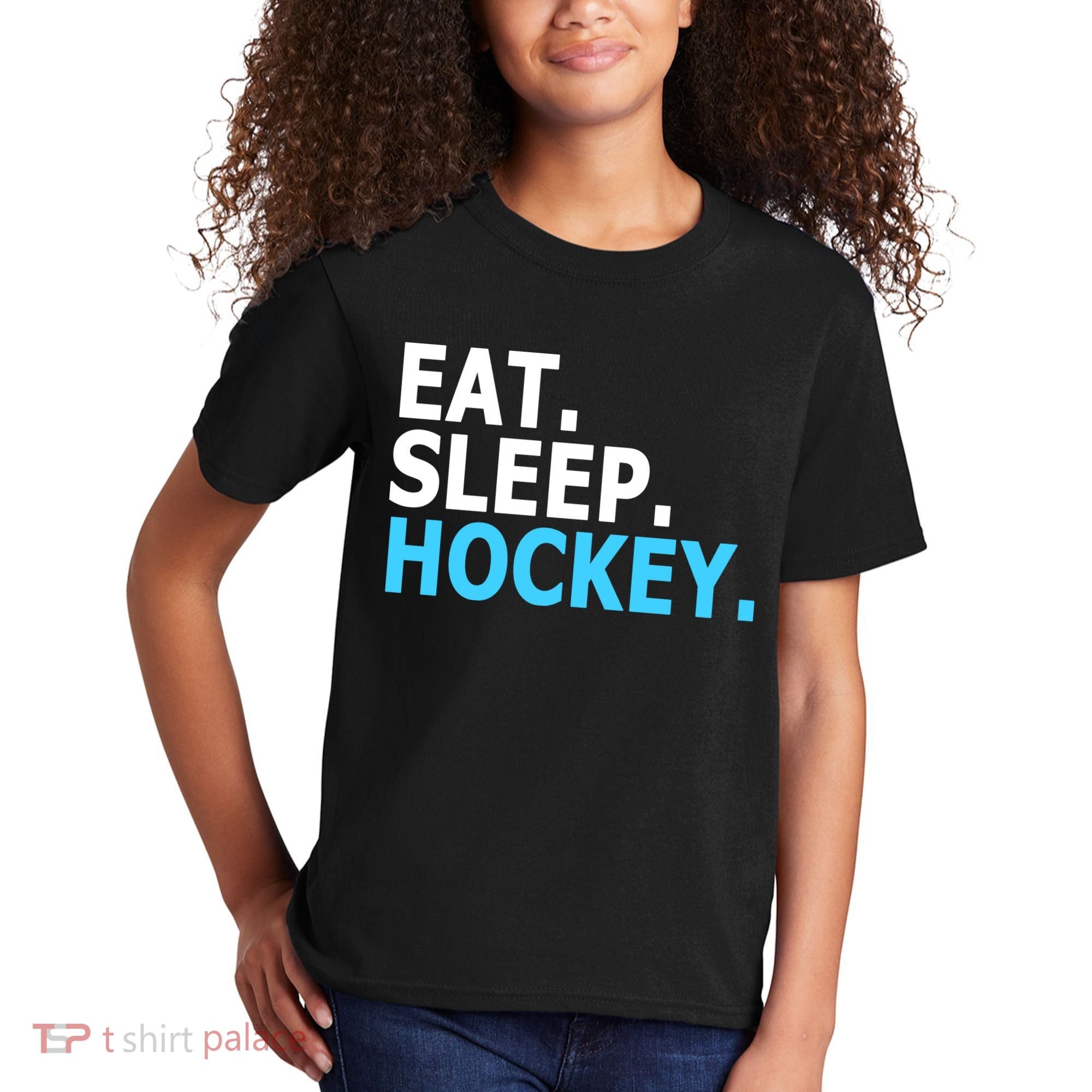 Eat. Sleep. Hockey. Kids T-Shirt