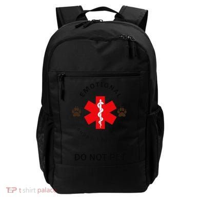 Emotional Support Husband Do Not Pet Backpack