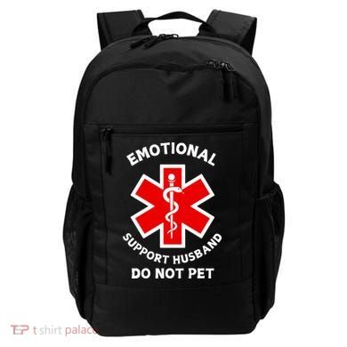 Emotional Support Husband Do Not Pet Backpack