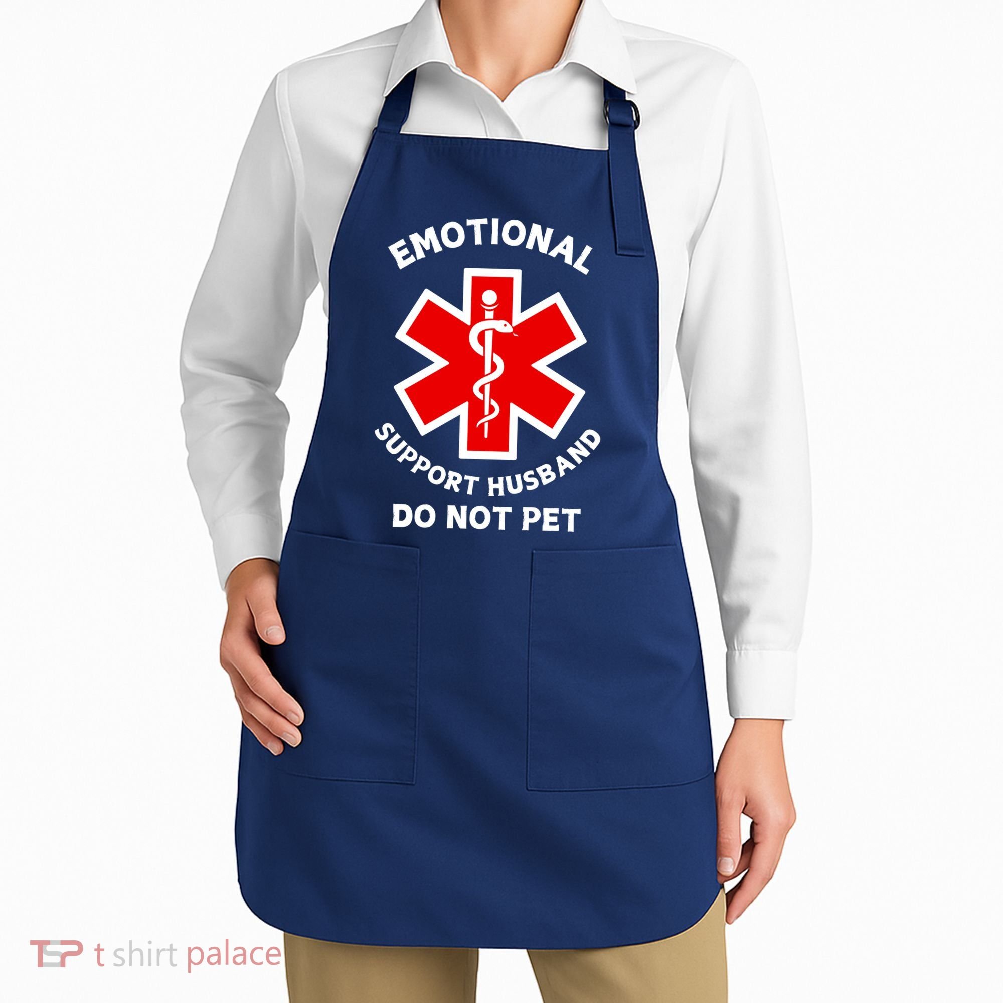 Emotional Support Husband Do Not Pet Apron