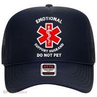 Emotional Support Husband Do Not Pet Hat thumb 0