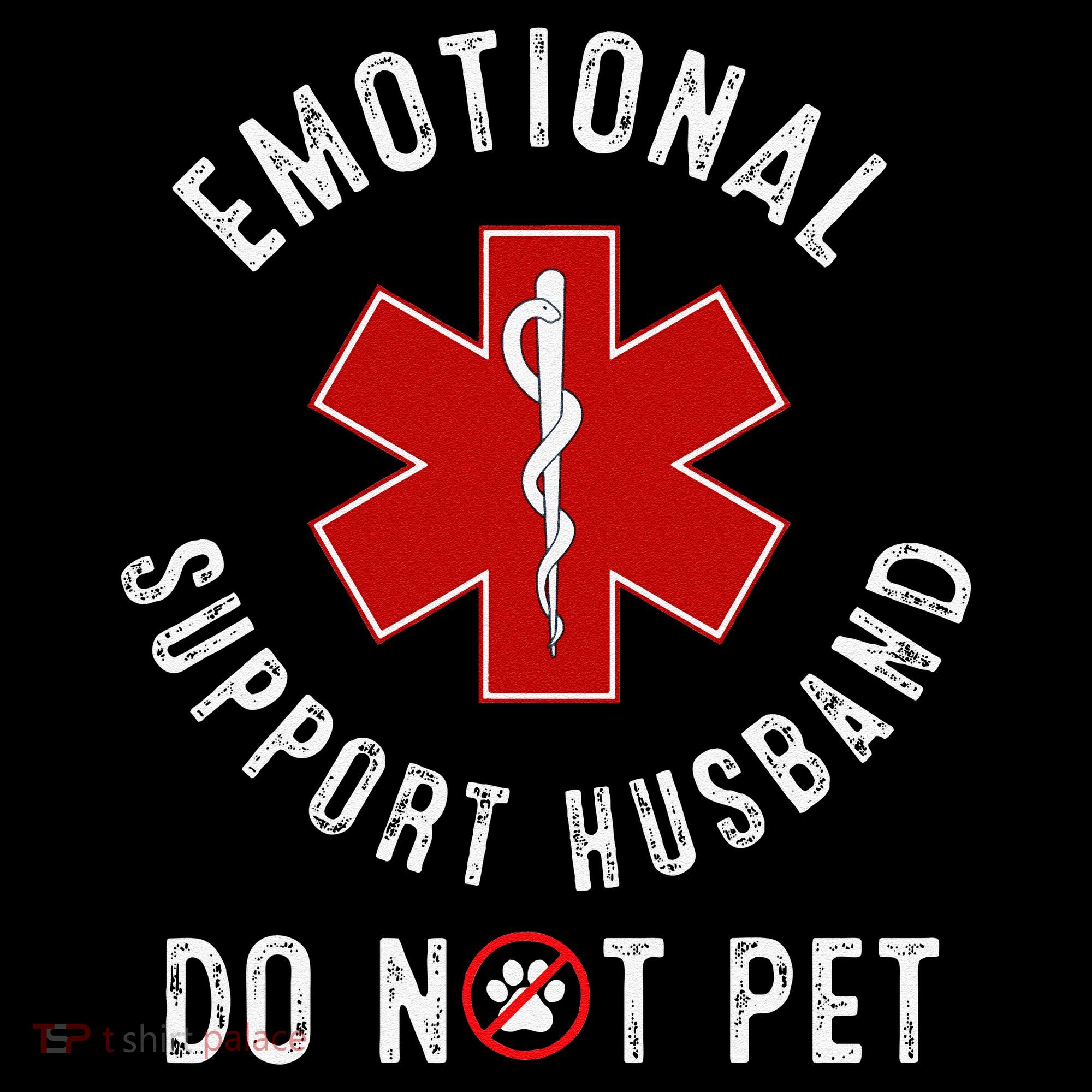 Emotional Support Husband Do Not Pet Pajama Set