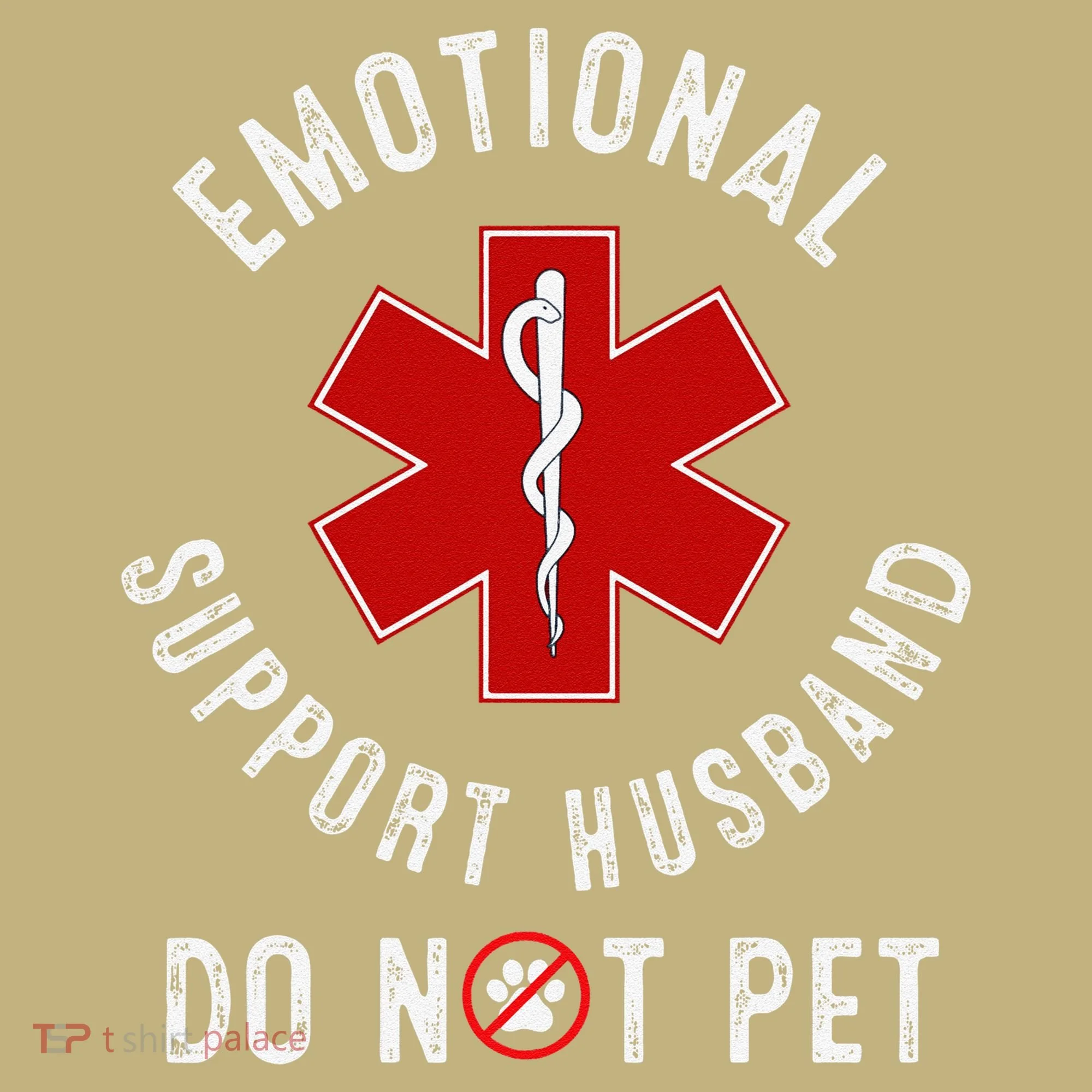Emotional Support Husband Do Not Pet Hoodie
