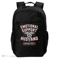 Emotional Support Husband Do Not Pet Backpack thumb 0