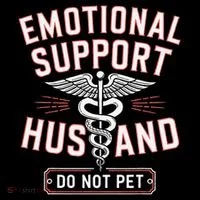 Emotional Support Husband Do Not Pet Coffee Mug thumb 5