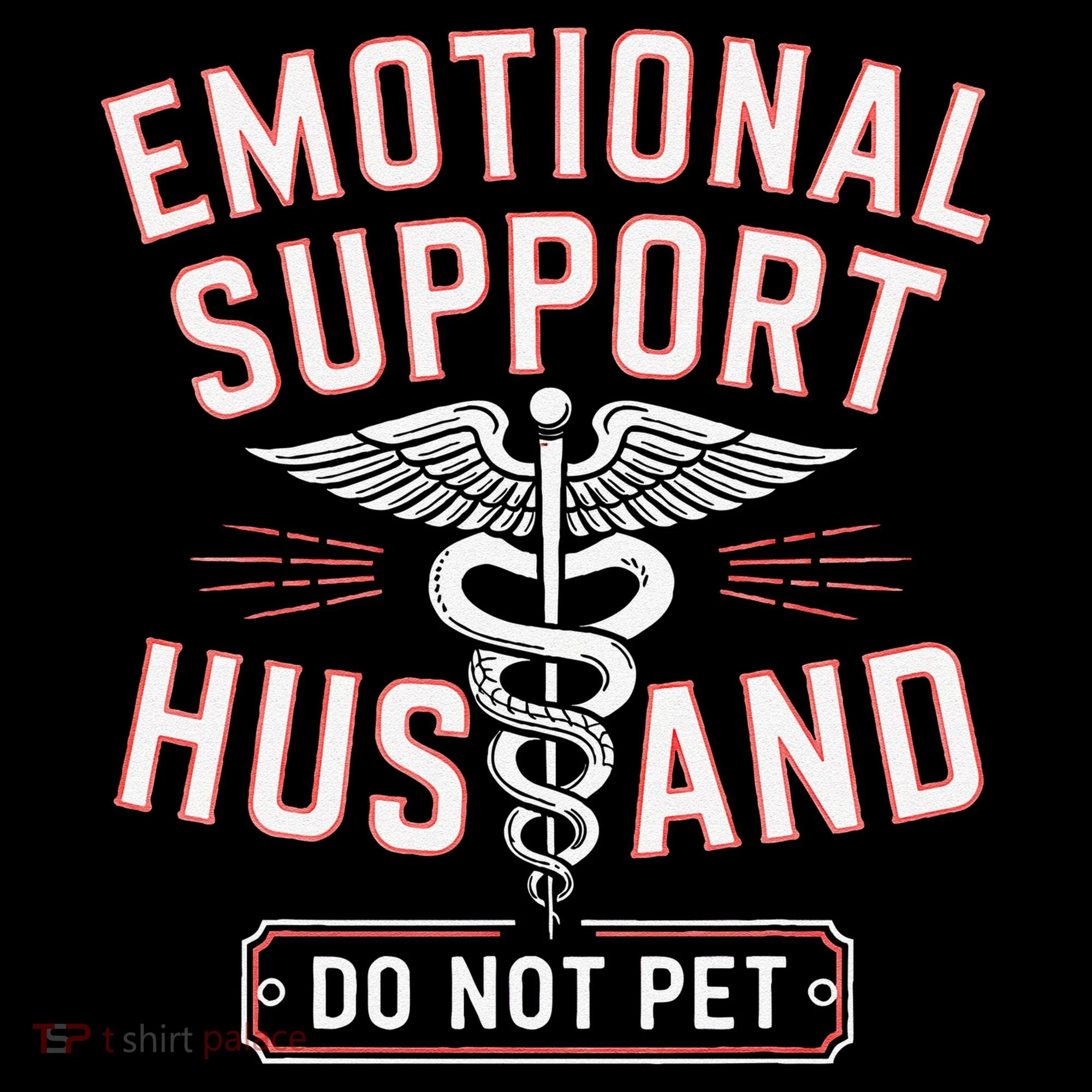 Emotional Support Husband Do Not Pet Coffee Mug