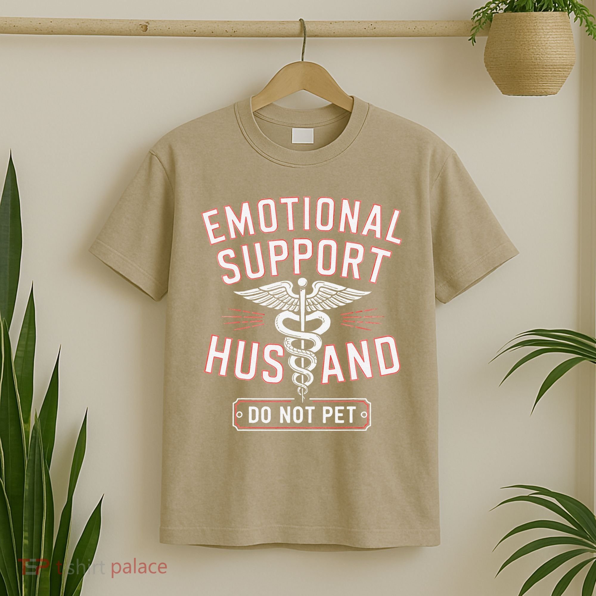 Emotional Support Husband Do Not Pet T-Shirt