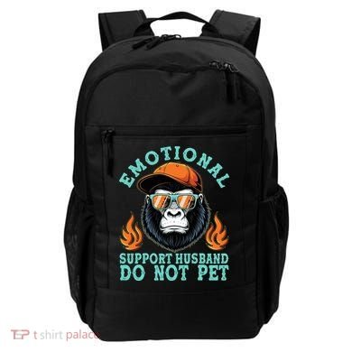 Emotional Support Husband Do Not Pet Backpack