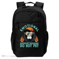 Emotional Support Husband Do Not Pet Backpack thumb 0