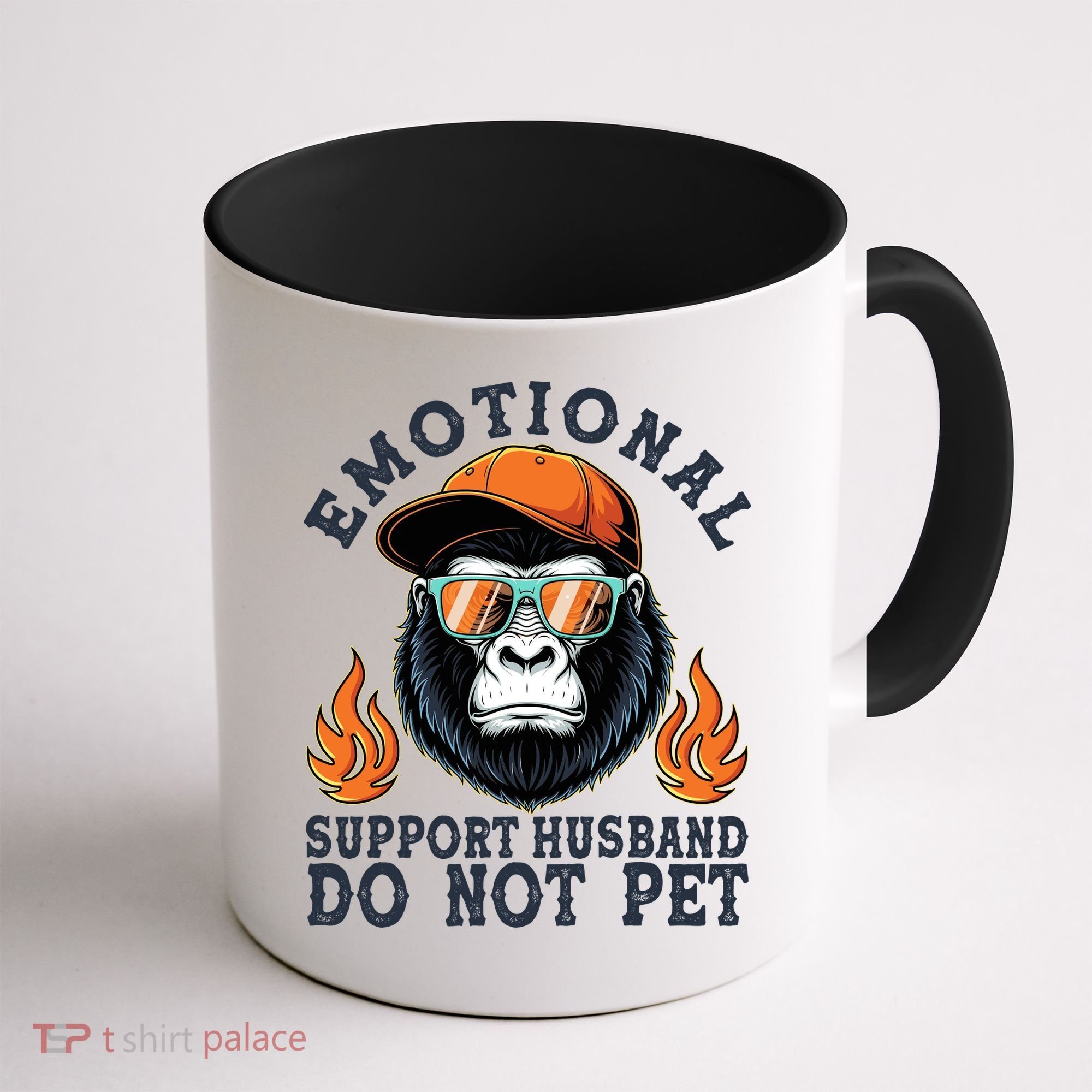 Emotional Support Husband Do Not Pet Coffee Mug
