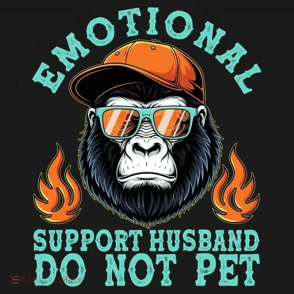 Emotional Support Husband Do Not Pet Tank Top