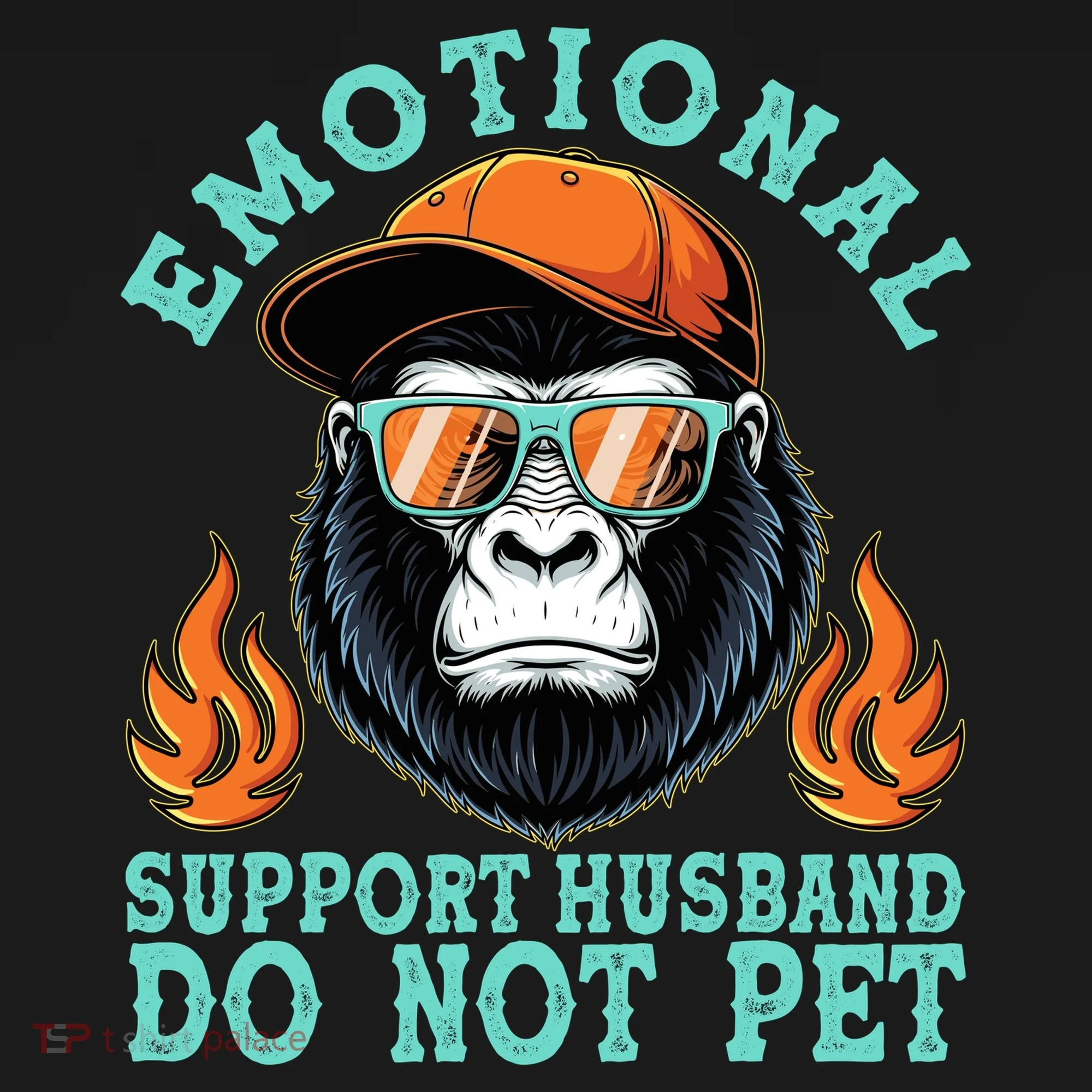 Emotional Support Husband Do Not Pet Visor