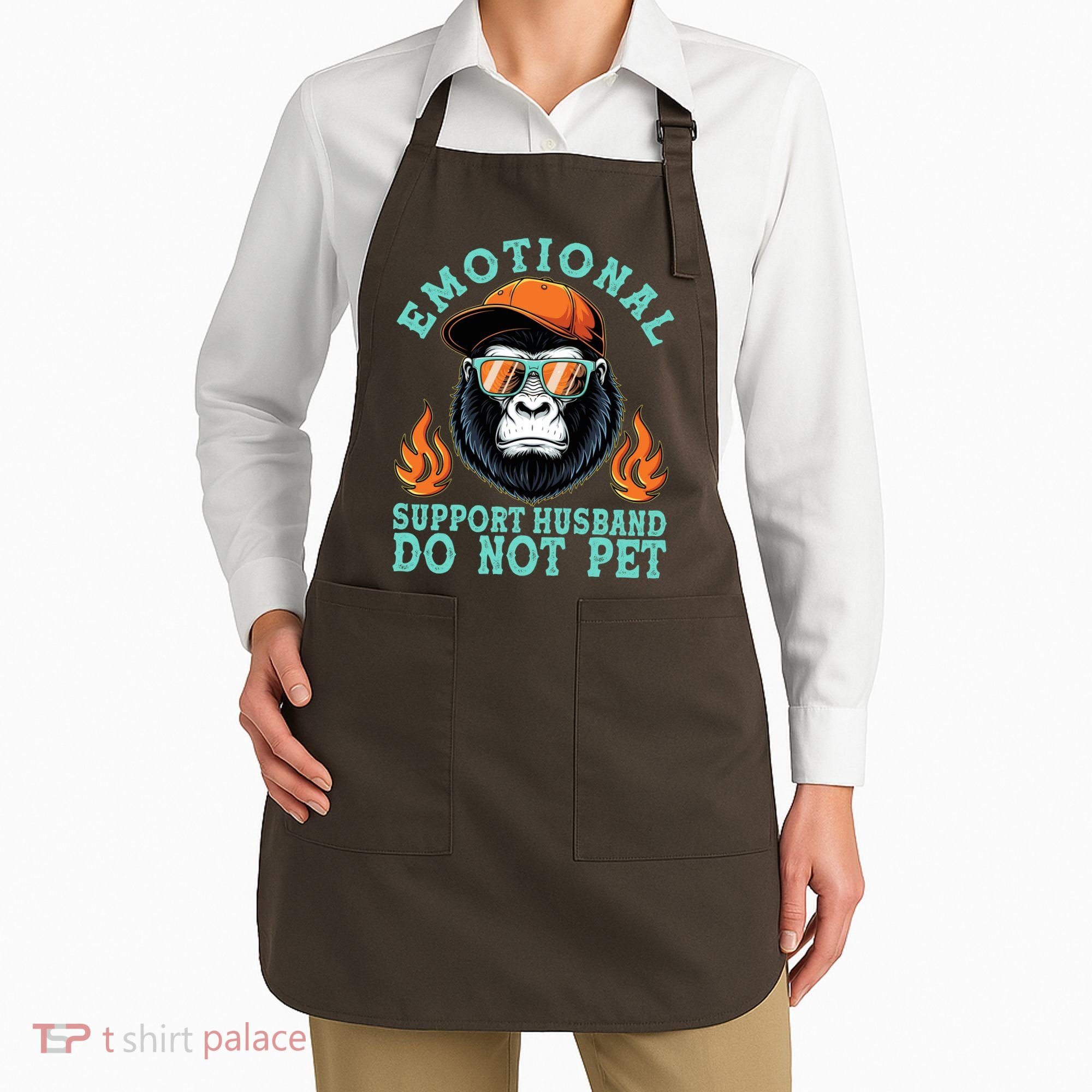 Emotional Support Husband Do Not Pet Apron
