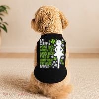 Eat Sleep Irish Dance Irish Dancer Ceili Reel Dance Feis Doggie Tank thumb 2