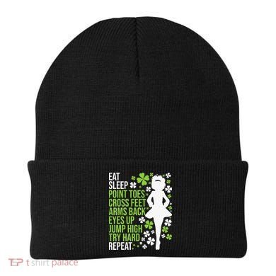 Eat Sleep Irish Dance Irish Dancer Ceili Reel Dance Feis Beanie