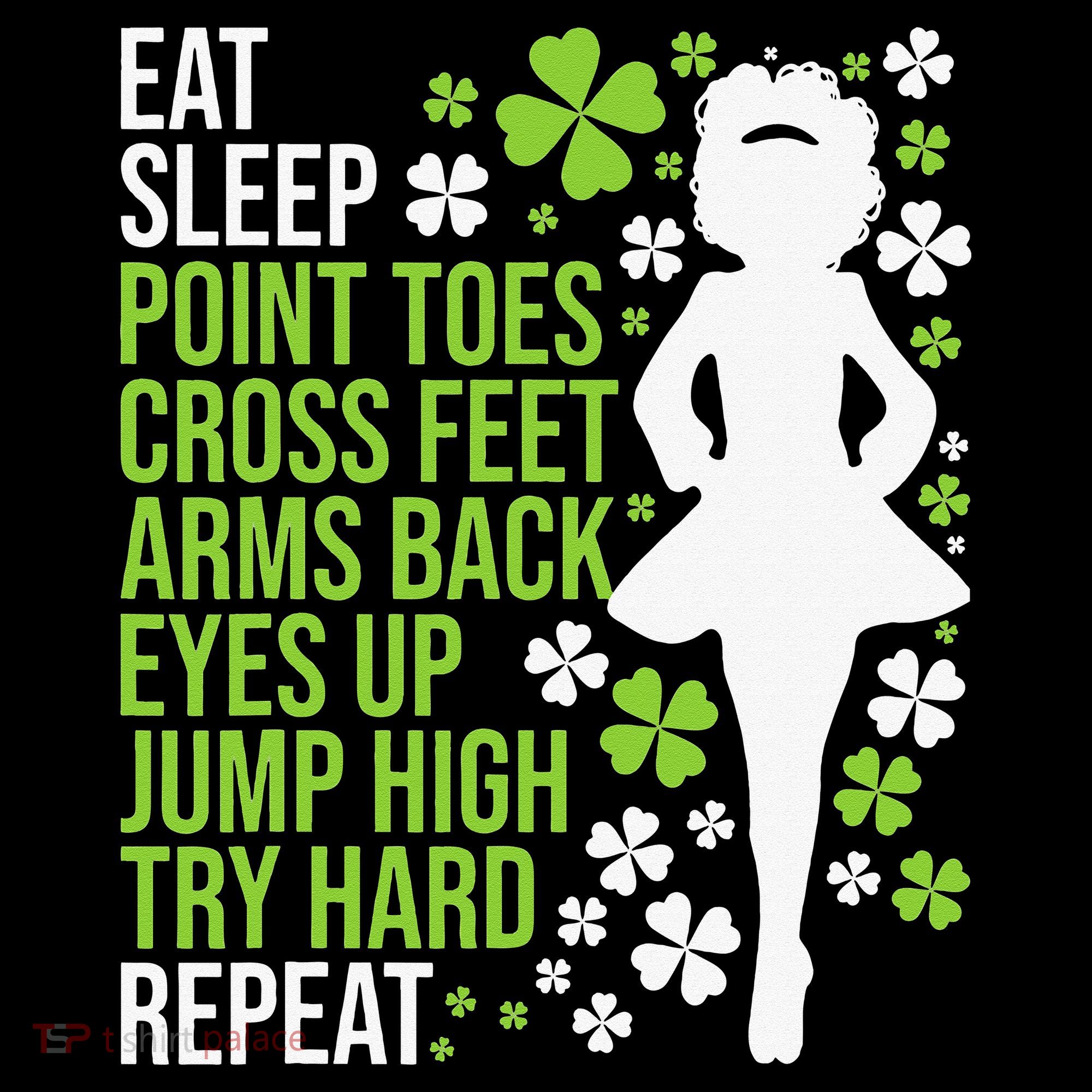 Eat Sleep Irish Dance Irish Dancer Ceili Reel Dance Feis Women's Hoodie