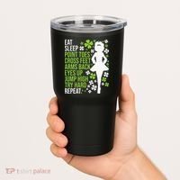 Eat Sleep Irish Dance Irish Dancer Ceili Reel Dance Feis Tumbler thumb 2