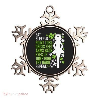 Eat Sleep Irish Dance Irish Dancer Ceili Reel Dance Feis Ornament