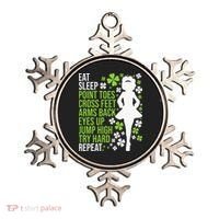 Eat Sleep Irish Dance Irish Dancer Ceili Reel Dance Feis Ornament thumb 0
