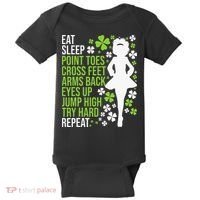 Eat Sleep Irish Dance Irish Dancer Ceili Reel Dance Feis Baby Bodysuit thumb 0