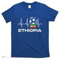 Ethiopia Soccer Jersey Gift Ethiopian Football Gifcool Gift Cute Gift T-Shirt thumb 0