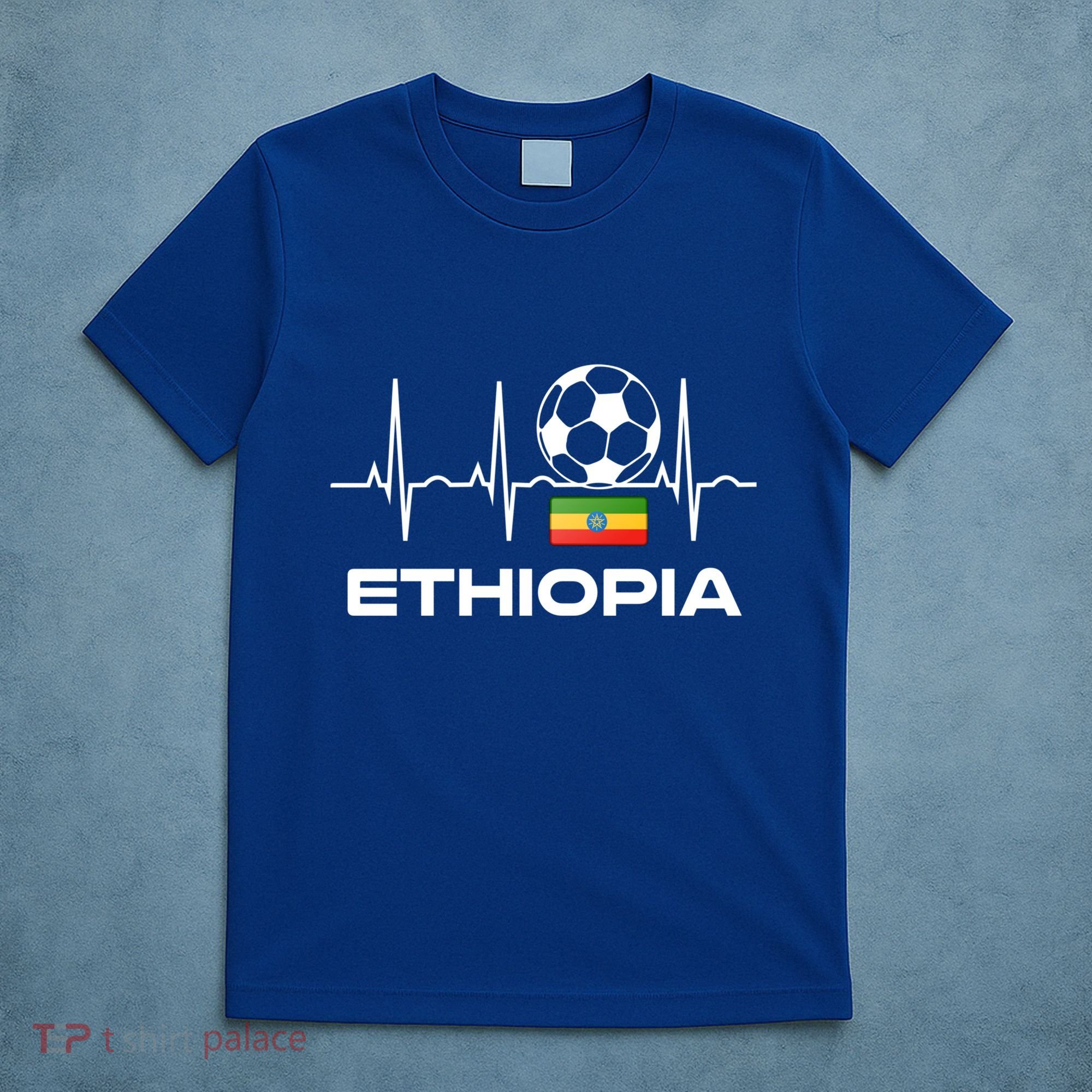 Ethiopia Soccer Jersey Gift Ethiopian Football Gifcool Gift Cute Gift T-Shirt