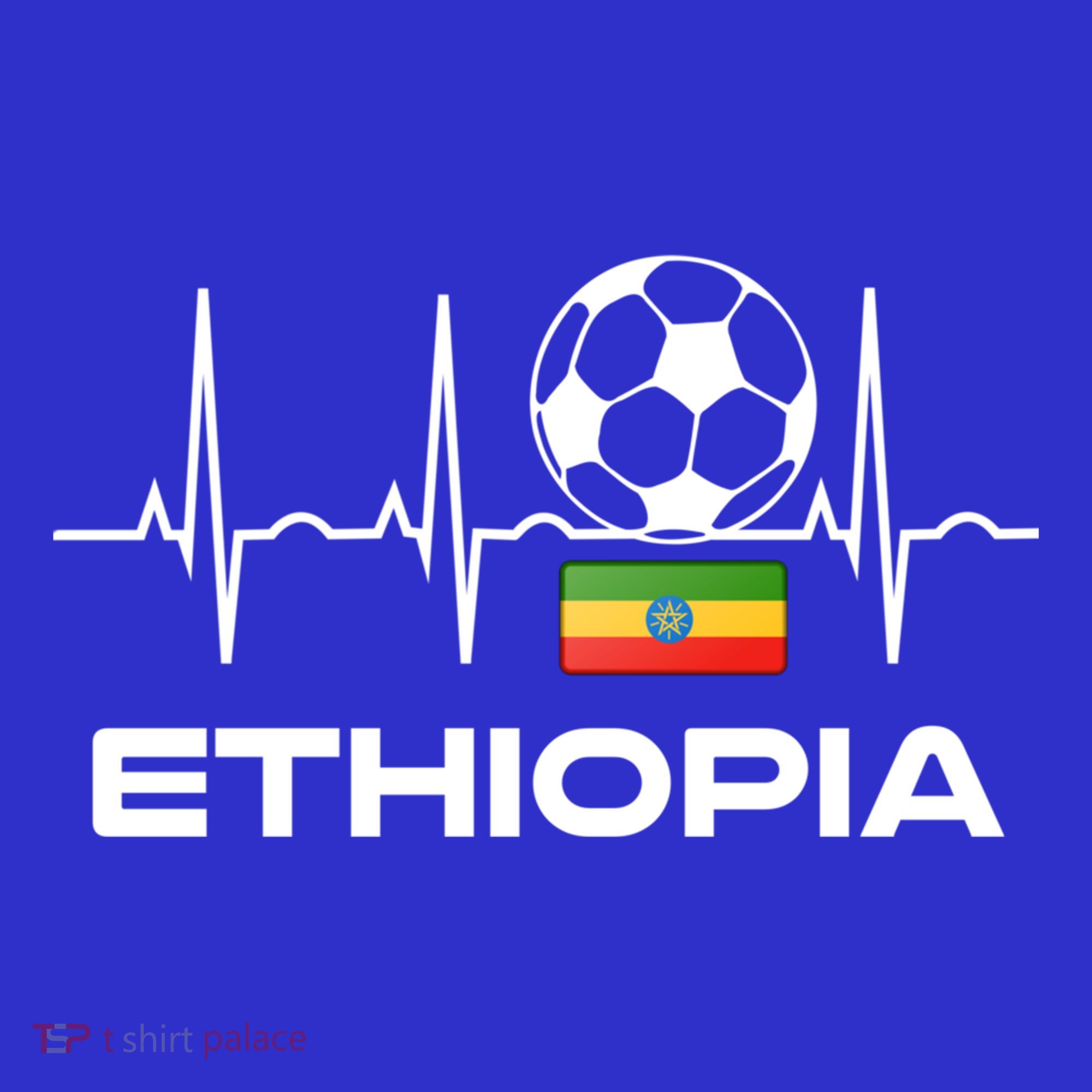 Ethiopia Soccer Jersey Gift Ethiopian Football Gifcool Gift Cute Gift T-Shirt