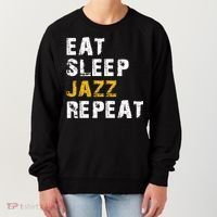 Eat Sleep Jazz Repeat Women's Sweatshirt thumb 0