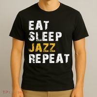 Eat Sleep Jazz Repeat T-Shirt thumb 3