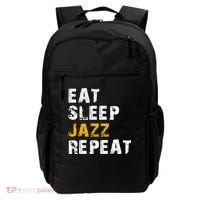 Eat Sleep Jazz Repeat Backpack thumb 0