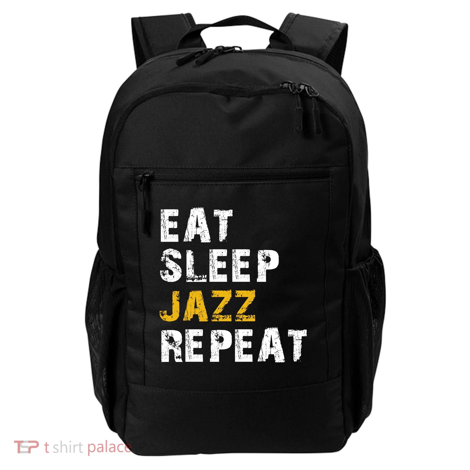 Eat Sleep Jazz Repeat Backpack