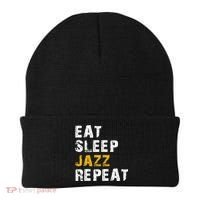 Eat Sleep Jazz Repeat Beanie thumb 0
