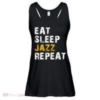 Eat Sleep Jazz Repeat Ladies Essential Flowy Tank thumb 0