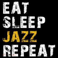 Eat Sleep Jazz Repeat Mousepad thumb 1