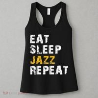Eat Sleep Jazz Repeat Women's Tank Top thumb 3