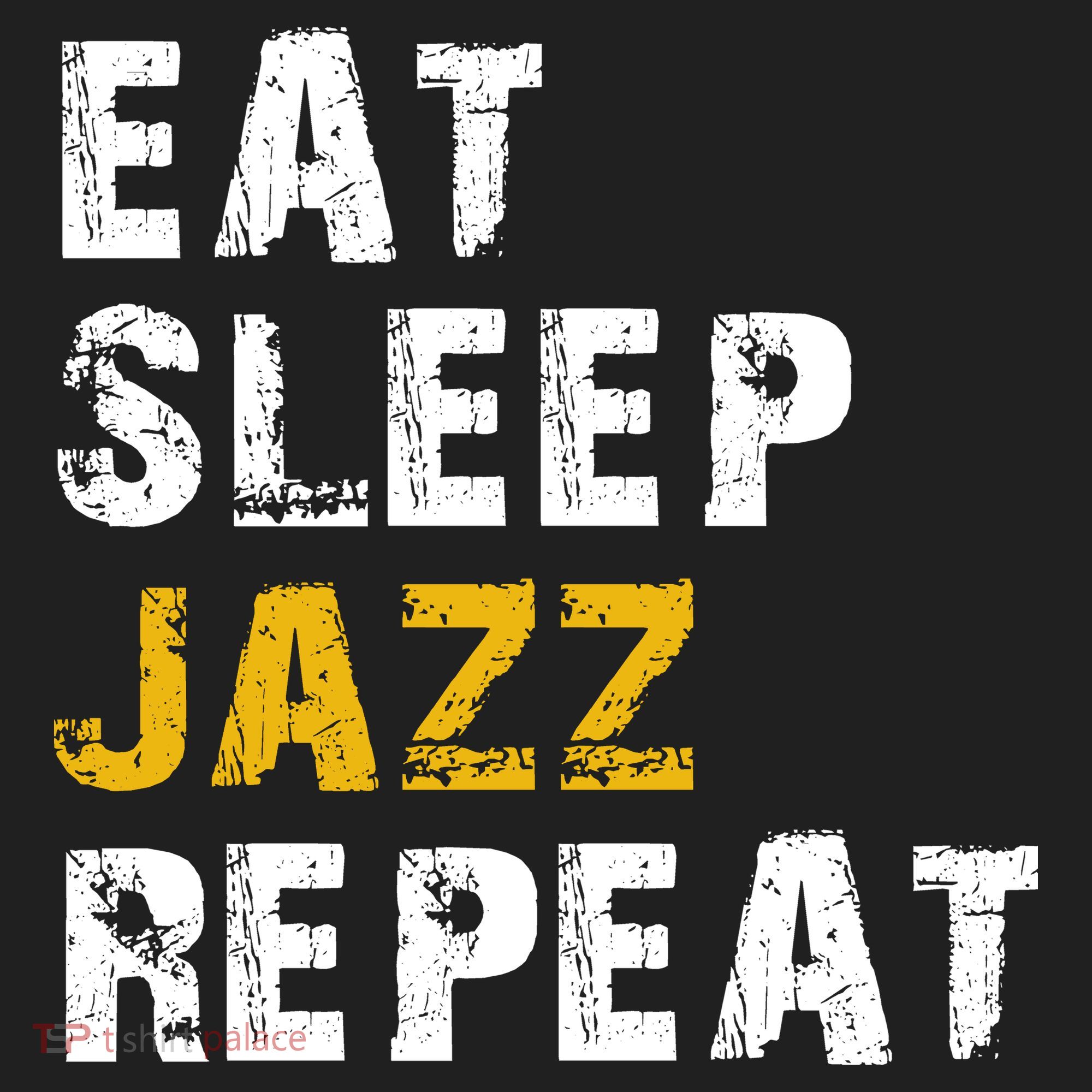 Eat Sleep Jazz Repeat Hat