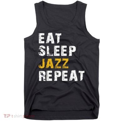 Eat Sleep Jazz Repeat Tank Top