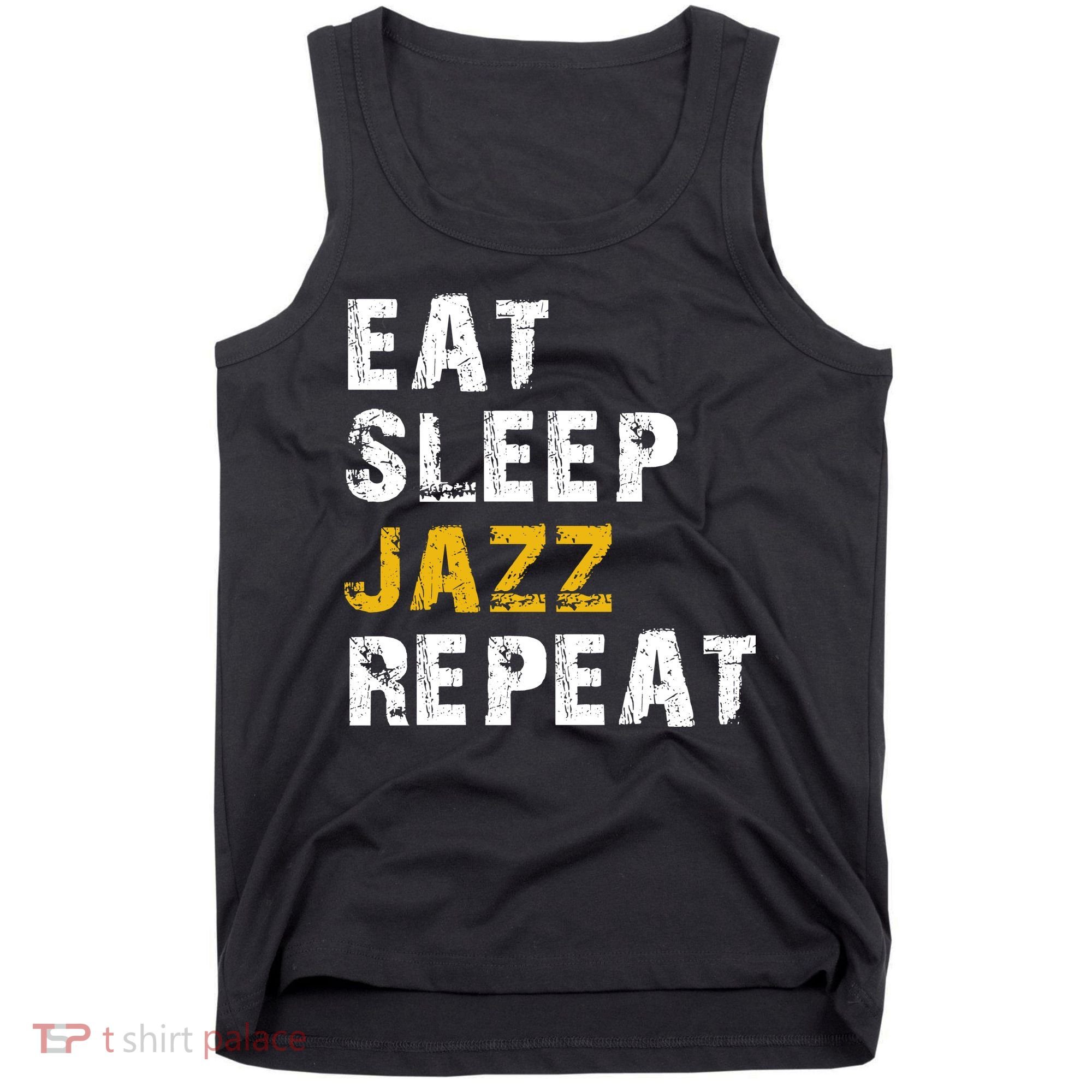 Eat Sleep Jazz Repeat Tank Top