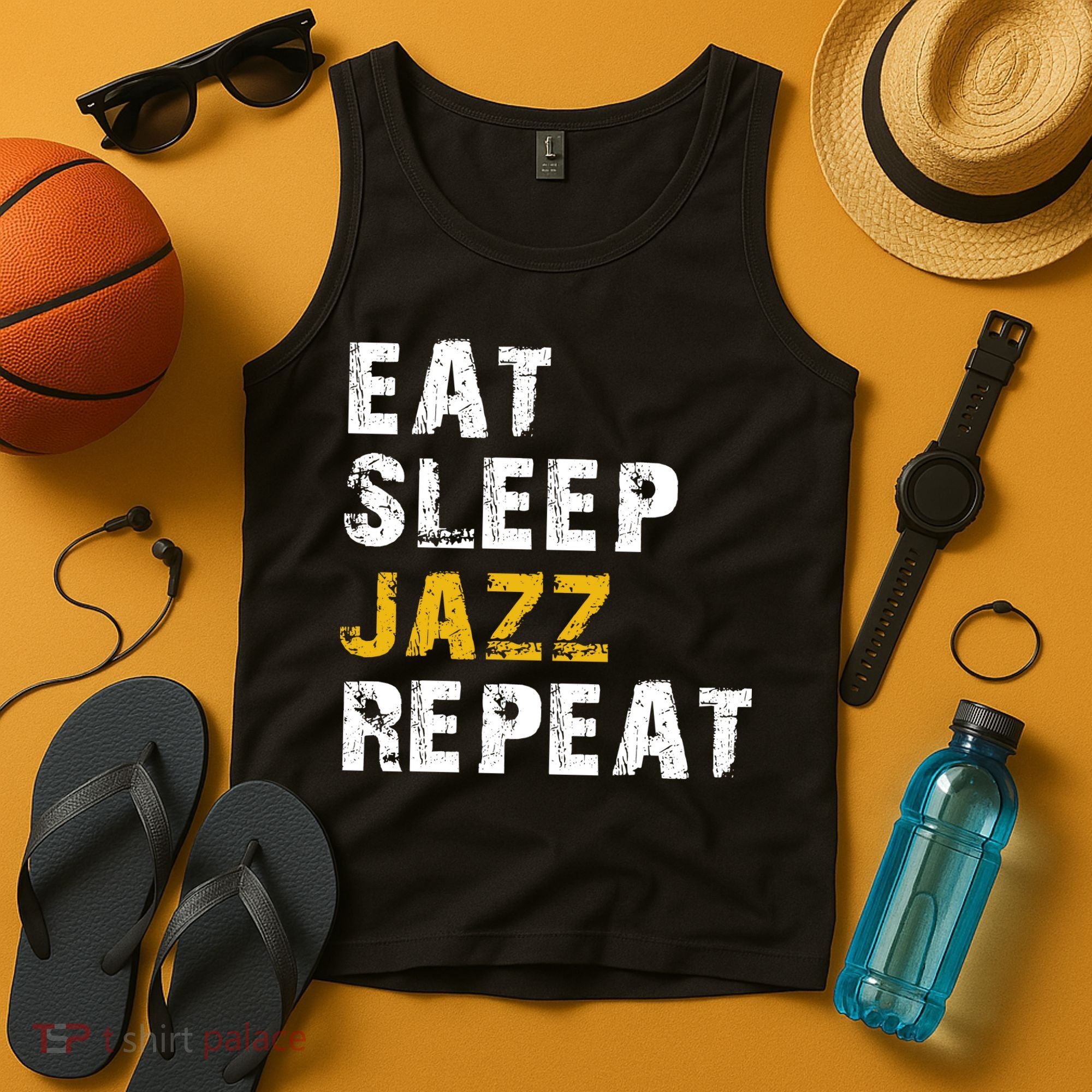 Eat Sleep Jazz Repeat Tank Top