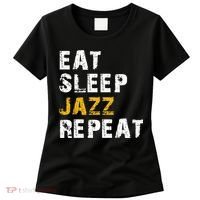 Eat Sleep Jazz Repeat Women's T-Shirt thumb 0